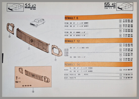 R6: Grill (New Old Stock).