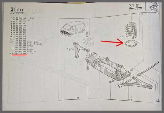 Renault Traffic: Veerschotel (New Old Stock).