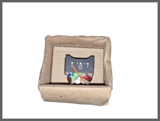 Dashboard meter brandstof verbruik R16 TL