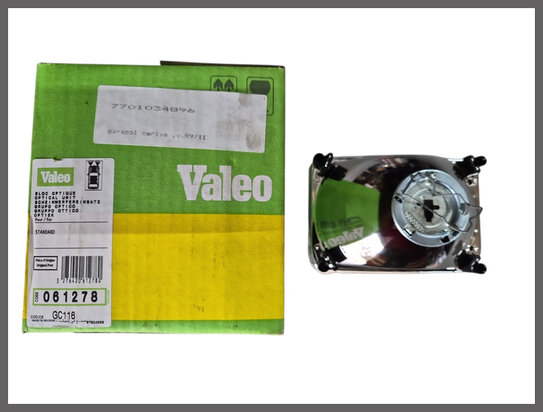 Renault 9-11: Koplamp rechts (verstraler) (New Old Stock).