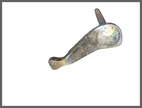 Gear selector fork for 4 and 5 speed gearbox TS-TX