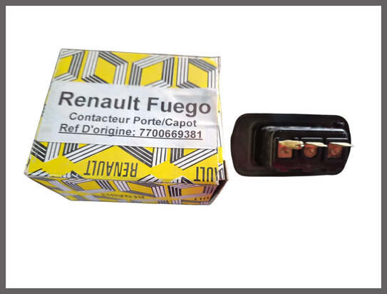 Renault 20-30, Fugeo, Master: Contact schakelaar achterklep (New Old Stock).