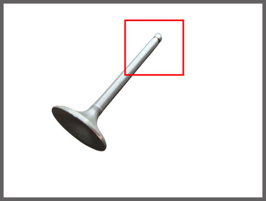 Inlaat klep lagere inkeping (40mm-110,7mm-8,02mm) R16 TS + TX.