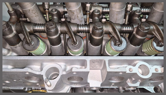 Motorblok R16 TS type 807 - 1565 cc.