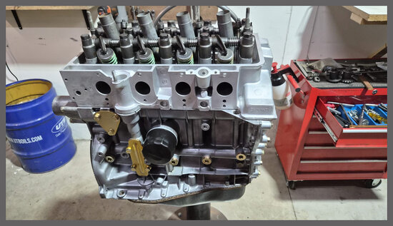 Motorblok R16 TS type 807 - 1565 cc.