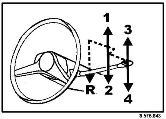 Transparent car sticker for window (inside) R16 1150 1965 - 1967.