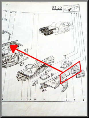 Right wing attachment.