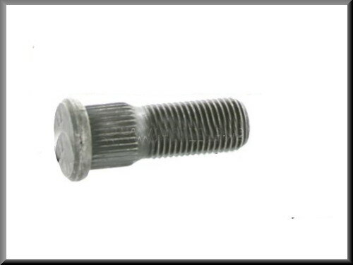 Front wheel bolt.