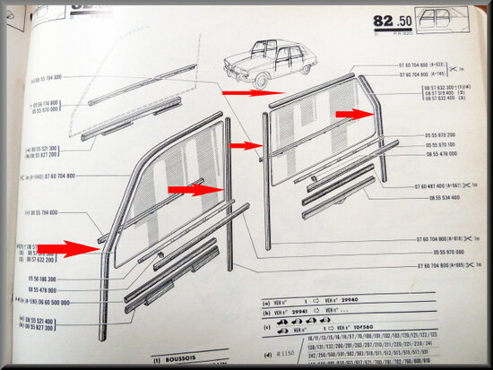 Window channel seal.