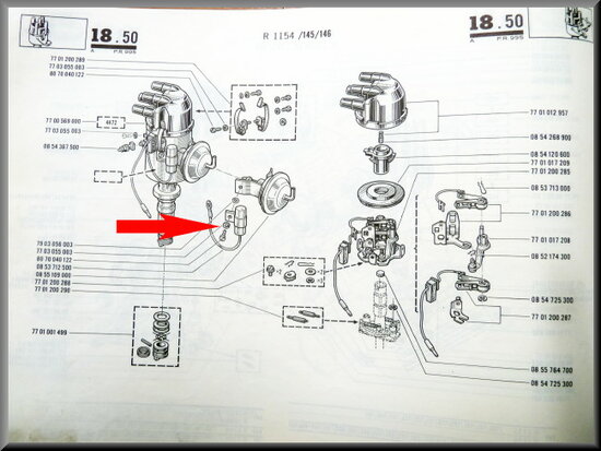 Condensator R16, R4, R5, R8, R10, R14.