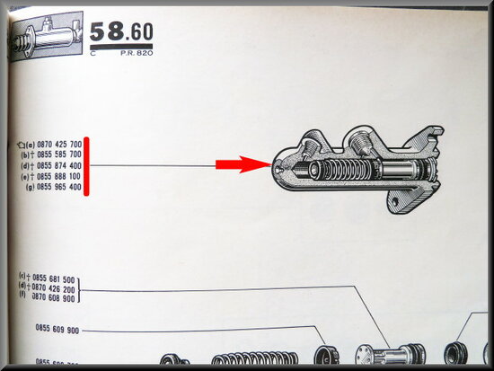 Hoofdremcilinder R16 1150 (Excl: Inruil oude onderdeel 50 euro borg).