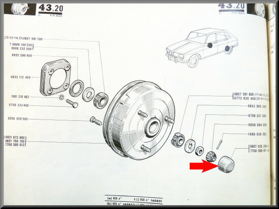  Grease cap 49mm