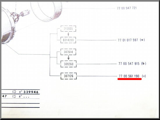 Rembekrachtiging R16 TX (Excl: Inruil oude onderdeel 150 euro borg).