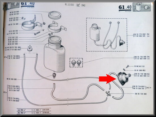 Footpump wipersystem.