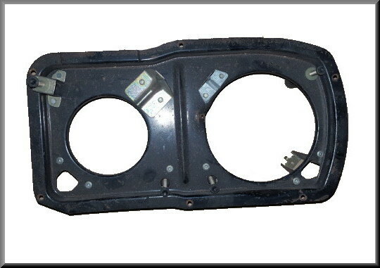 Headlight frame left R16 TX >1975.