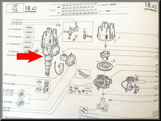 Distributer R16 TS-TX (used)