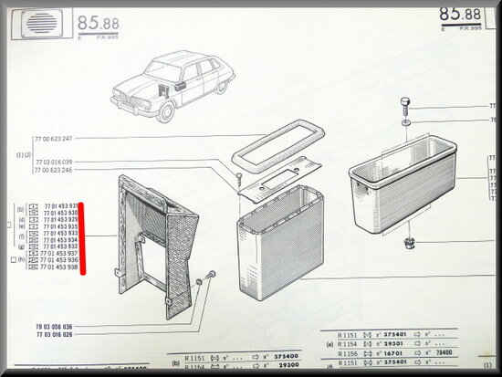 Radio console.