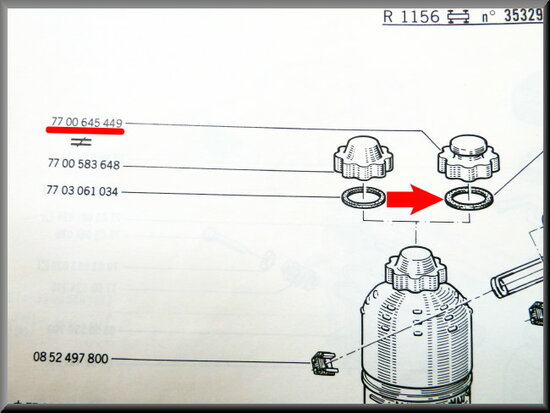 Cap and seal expansion tank.