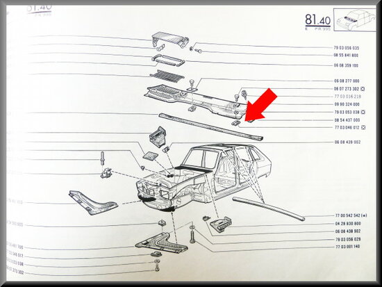 Body clamp R4, R16, R12.