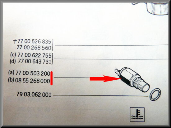 Temperature sensor R16 L-TL.