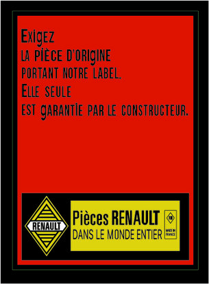 Car sticker 11,2  x 15,6 cm.