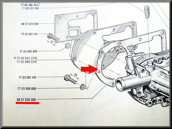 Water pump seal.