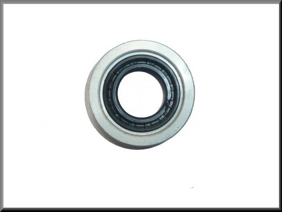 Differential bearing adjusting nut with shaft seal (5 gear), rubber