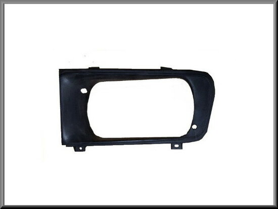 Headlight frame left R16 TL and TS >1972 (plastic).