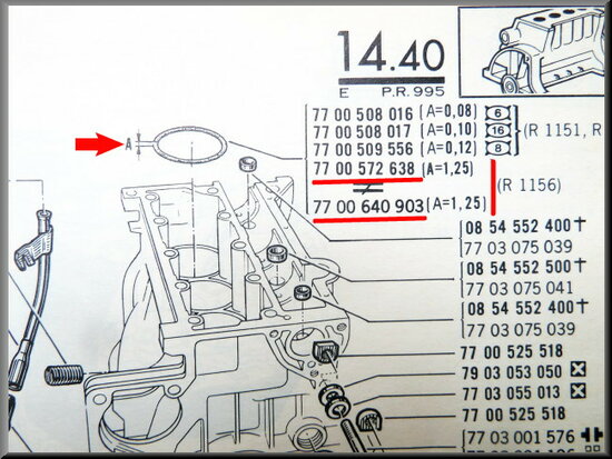 O-ring cylinder liner seals R16 TX.