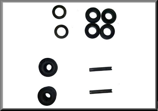 Hoofdremcilinder (tandem) revisieset R16 L-TS-TX (Bendix 19mm). 