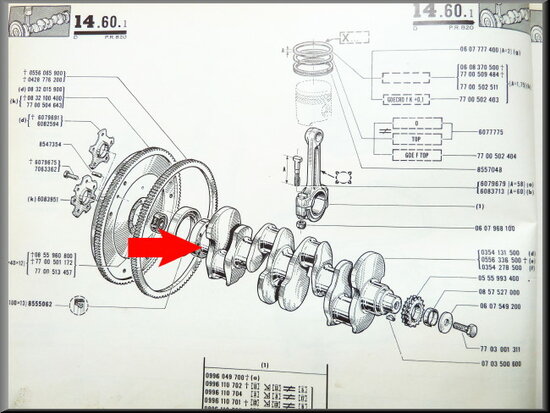 Krukas R16 L (5 gaats, Excl: 150 euro borg voor inruil)