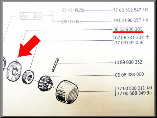 Locking plate wheel bearing.