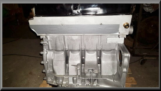 Engine block R16 TX, type 843 - 1647 cc.