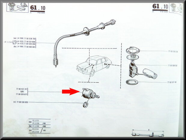 Panel-control switch. 