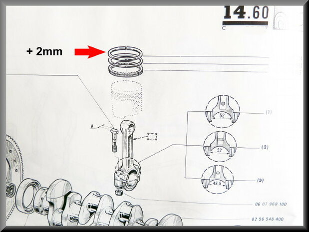 Zuigerveer 79x2x3,1mm R16 TX.