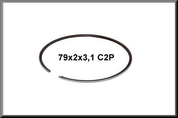 Segment de piston 79x2x3,1mm R16 TX.