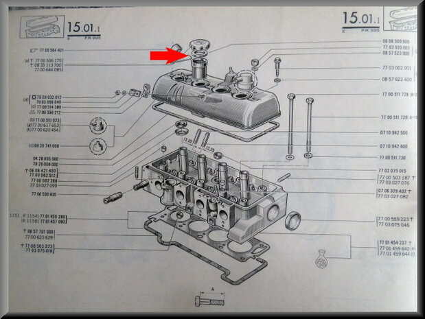 Oil cap seal.