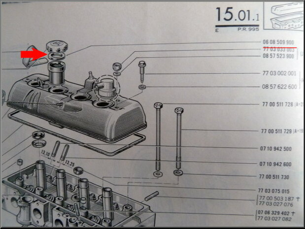 Oil cap seal.