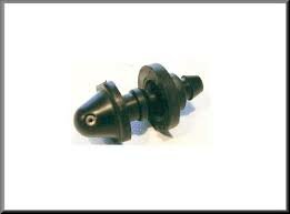 Windscreen washer nozzle black