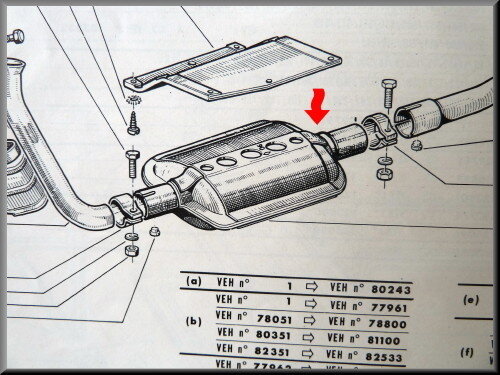 Voorste demper R16 L.