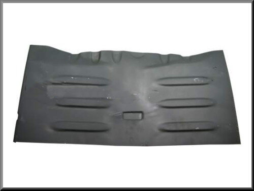 Bodem reparatie stuk links achter.