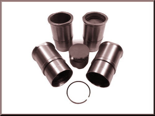  Piston and linerset R16 L (82,5 mm). 