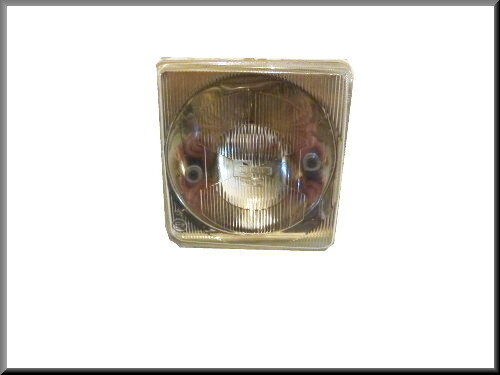 Headlamp inside on the left R16 TX < 1976 (yellow). 