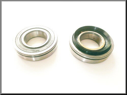 Set front wheel bearings (72x35x21mm en 72x35x17mm).