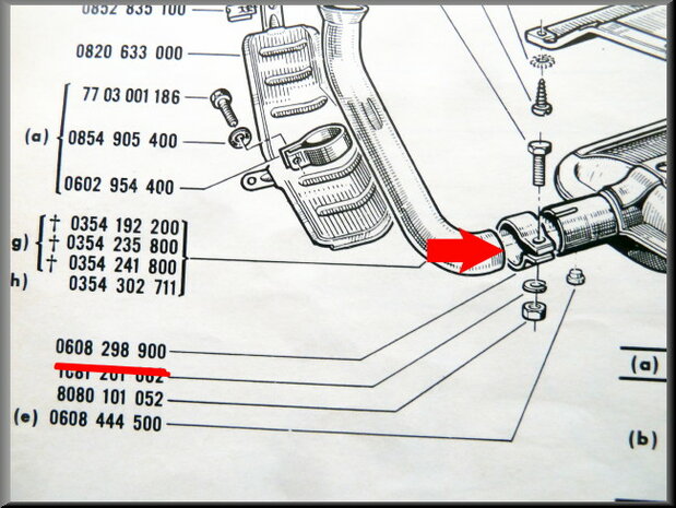 Exhaust clamp R16 L-TL