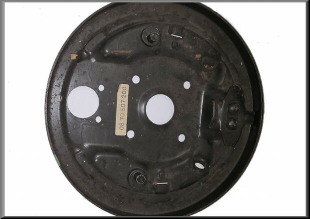 Remankerplaat links R16 L (Bendix).