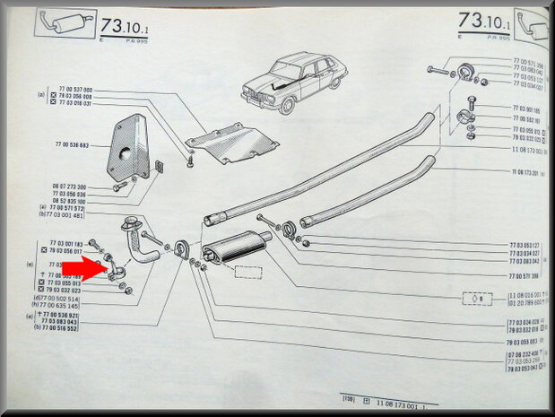 Exhaust clamp R16 TS