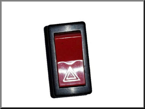 Switch warning light (red with black frame).
