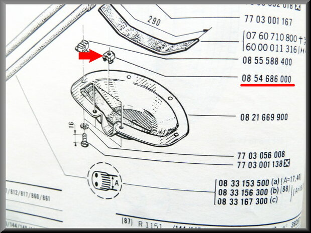 Cage nut M7