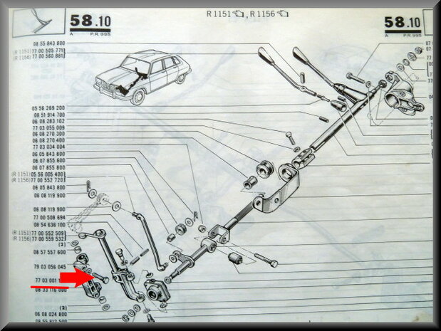 Bout M8x40 (geel gepassiveerd)